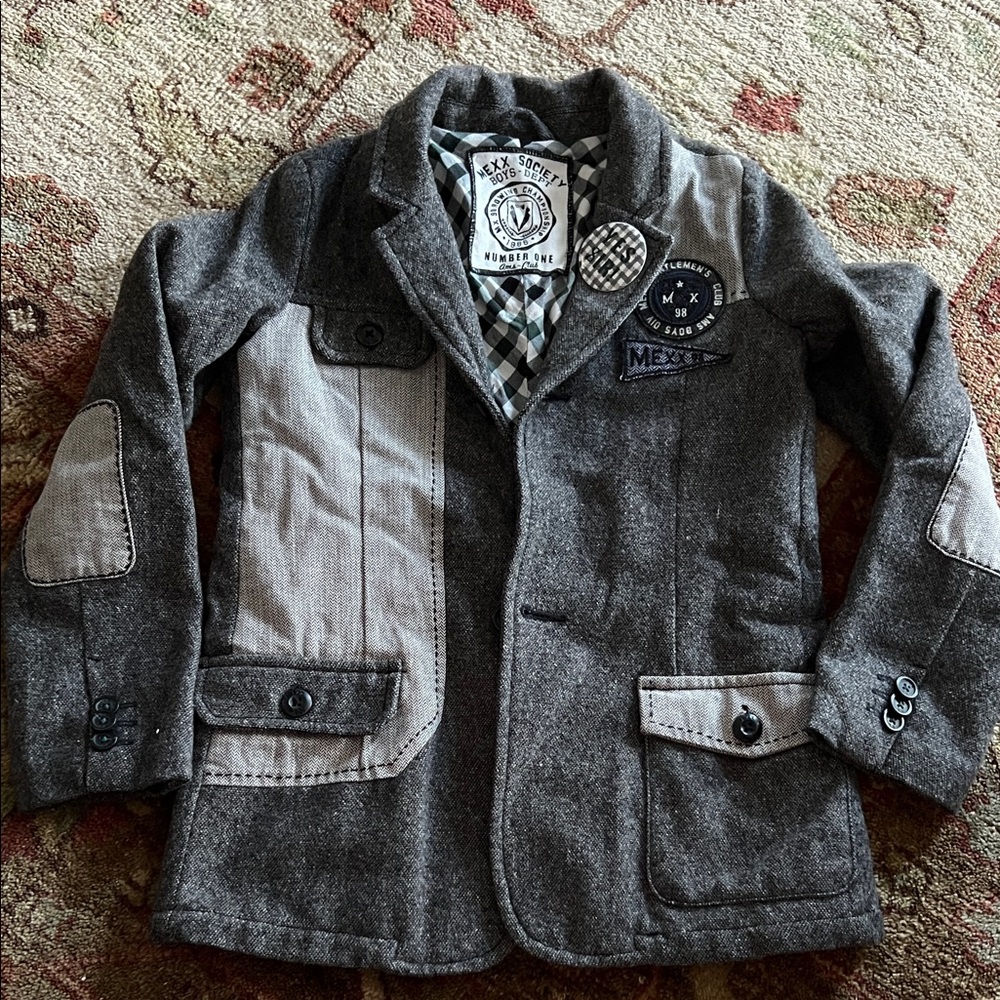 Mexx Black and Gray boy’s Jacket